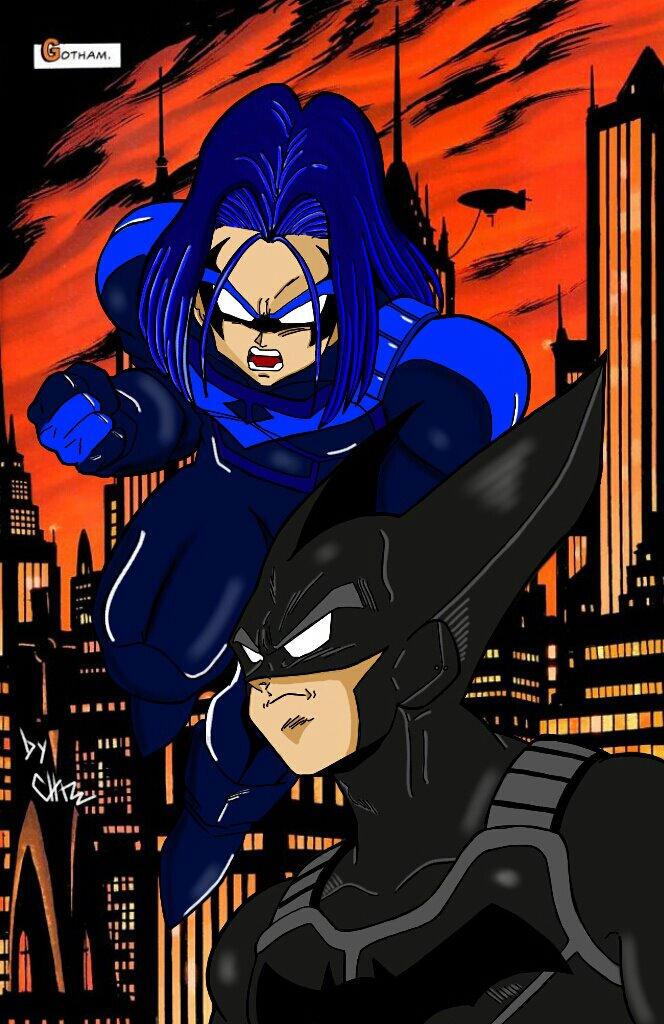 Batman Dbz Batman DBZ by Chazzwin on DeviantArt