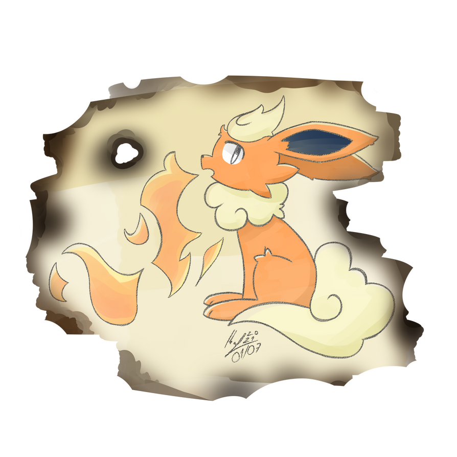 Fire monster by Ikal-Lumi on DeviantArt