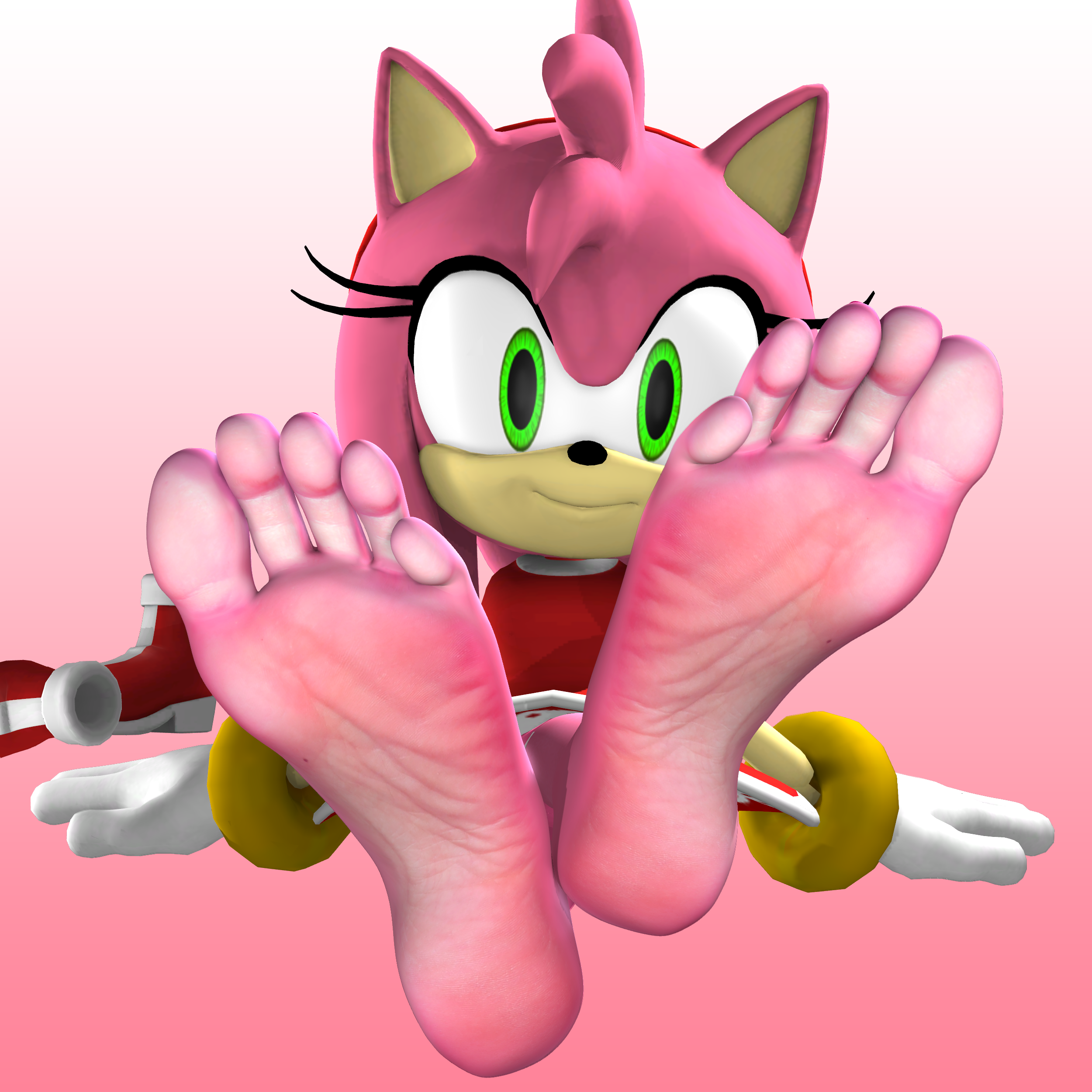 Amy on Sonic-Gals-Feet - DeviantArt. 