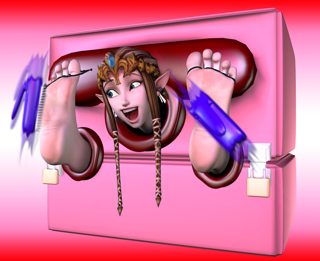 Tickle Box Princess Zelda Magic Box Tickle 1 by demFeets on DeviantArt