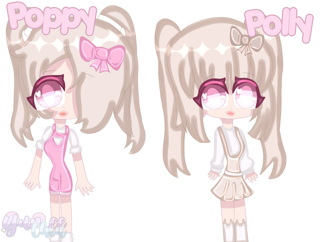 Poppy And Polly Ocs By Yumeechia On Deviantart Poppy And Polly Ocs By Yumeechia On Deviantart