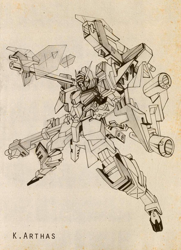 Gundam_SH02_line by MrKingArthas on DeviantArt