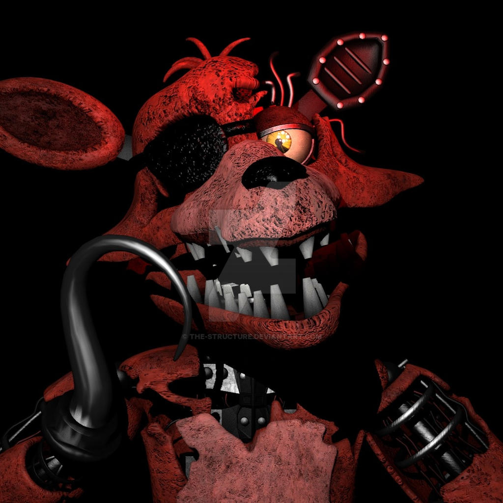 Withered Foxy by FNAF2 by abedinhos on DeviantArt