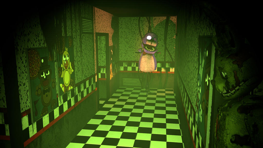 Fazbears Fright Springtrap Roaming by The-Structure on DeviantArt