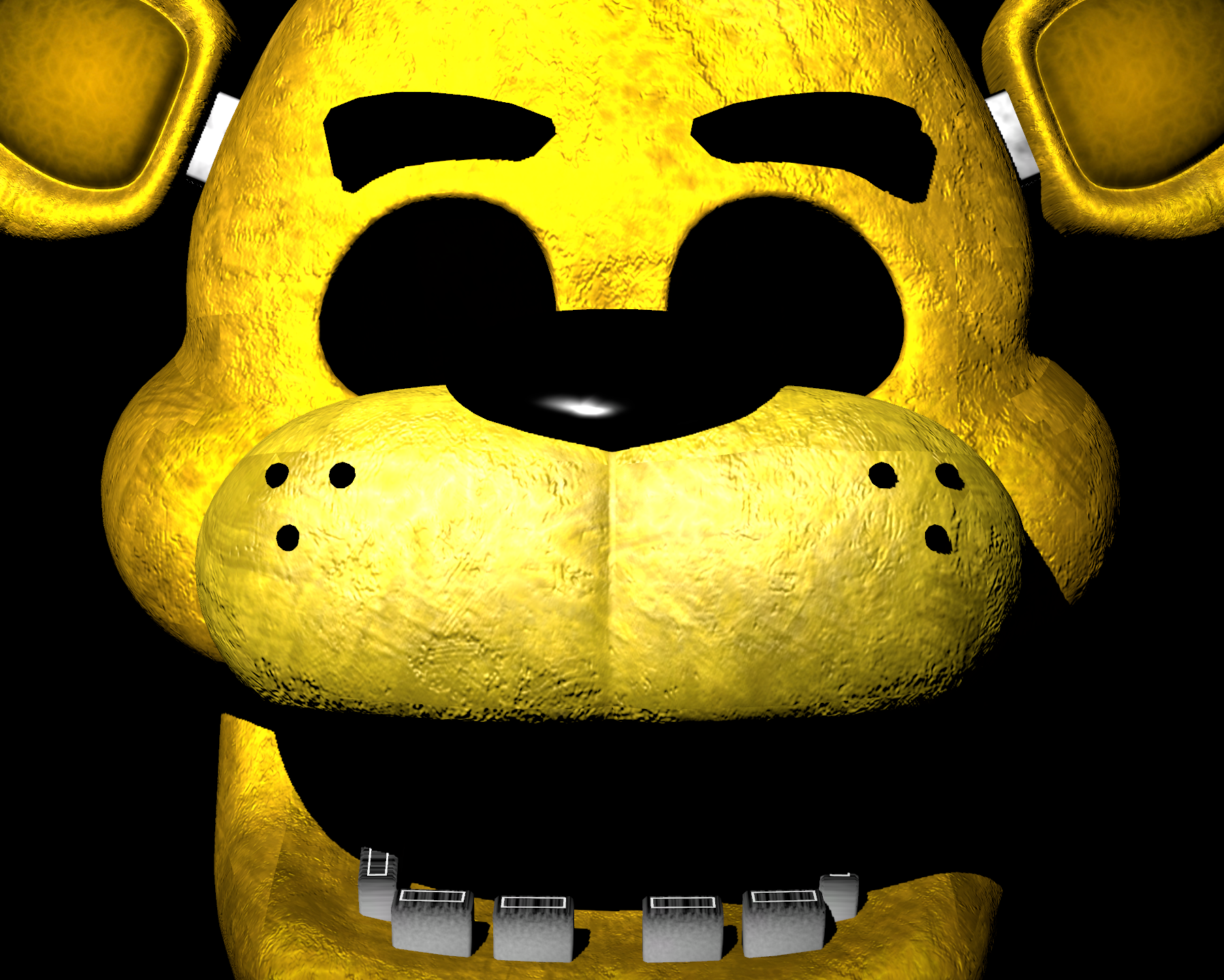 C4D/FNAF] Golden freddy jumpscare by springyt on DeviantArt