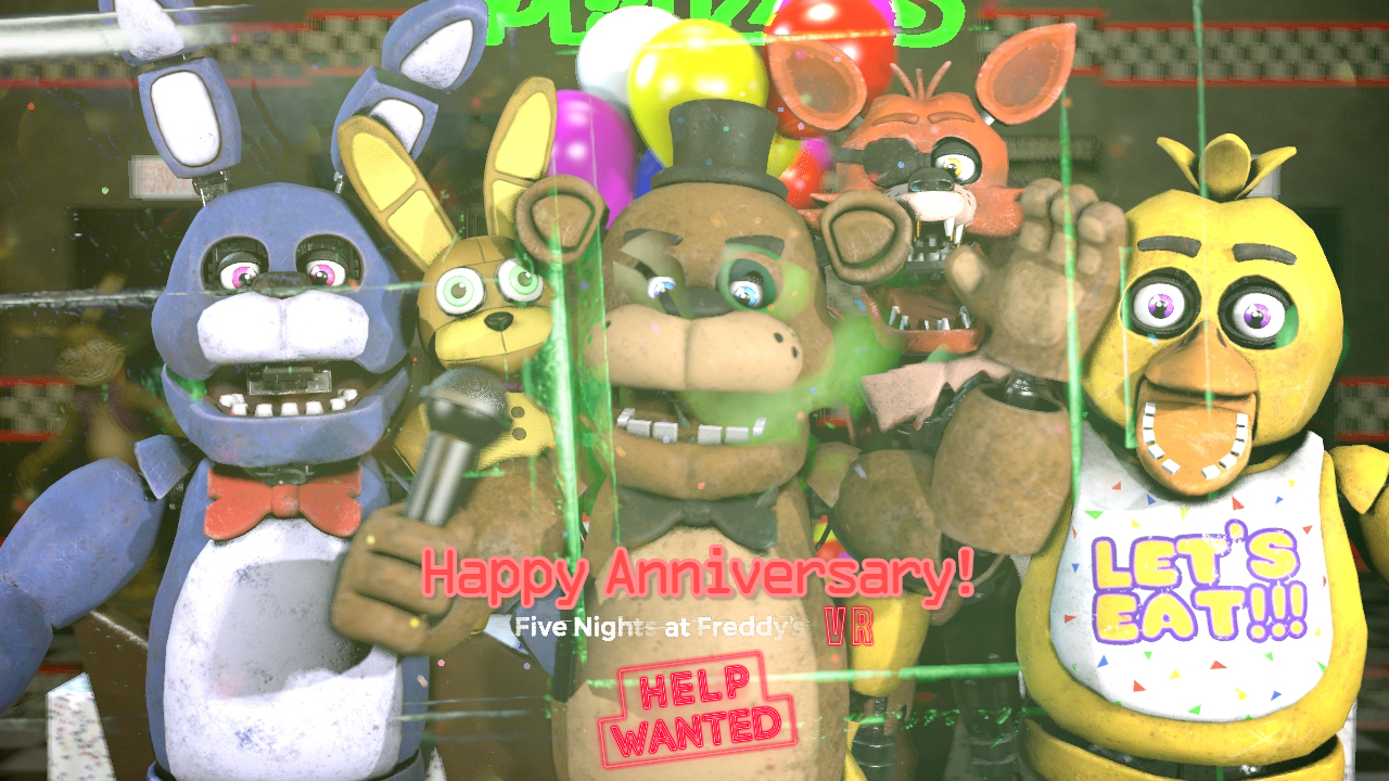 [SFM] Happy Anniversary FNaF: Help Wanted! by The-Structure on DeviantArt