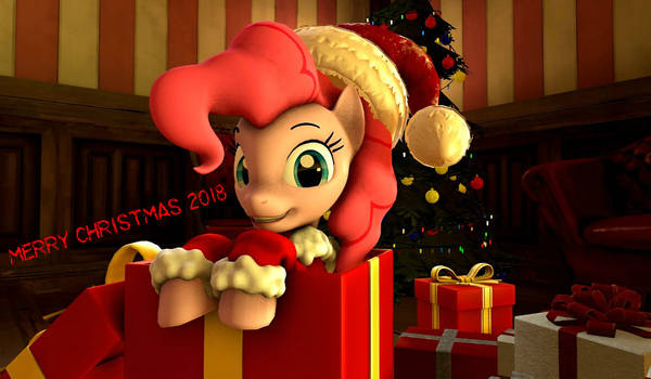 [SFM/MLP/Pinkie Pie/Events ] Merry christmas 2018