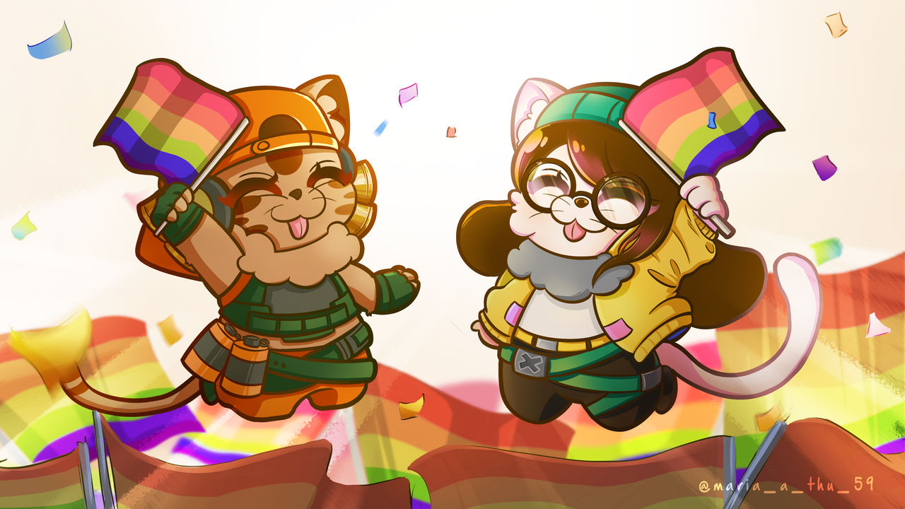 Killjoy and Raze by mariaathu56 on DeviantArt