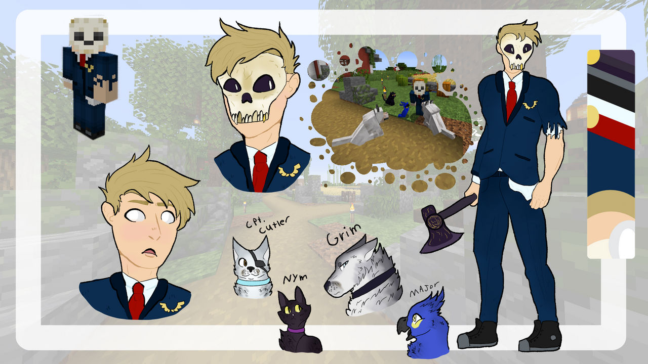 Tiggler ref (minecraft character) by Wimsy-draws on DeviantArt