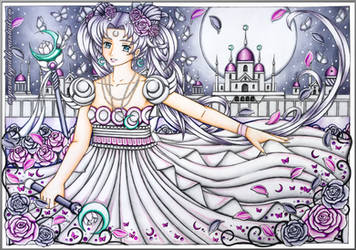 Princess Serenity - Moon Kingdom Castle by MyCandyGirl