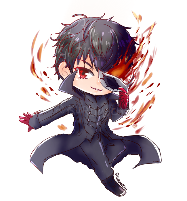Persona 5 Protagonist Chibi By Kuromochi On Deviantart Persona 5 Protagonist Chibi By Kuromochi On Deviantart