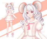 [OPEN] Adoptable MOUSE GIRL by RIZORI