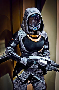 Tali with her Shotgun