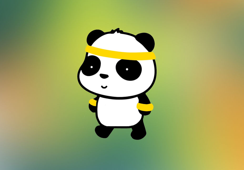 Excercise Panda Exercising Panda by FoxyFast on DeviantArt