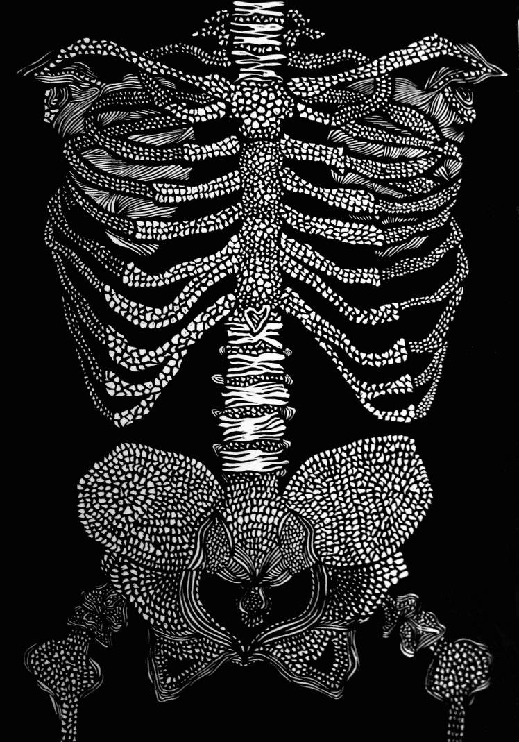 skeleton linocut by dmslk skeleton linocut by dmslk