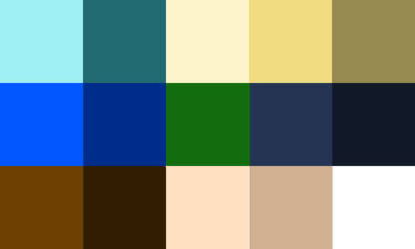 Kuzoura's Color Palette