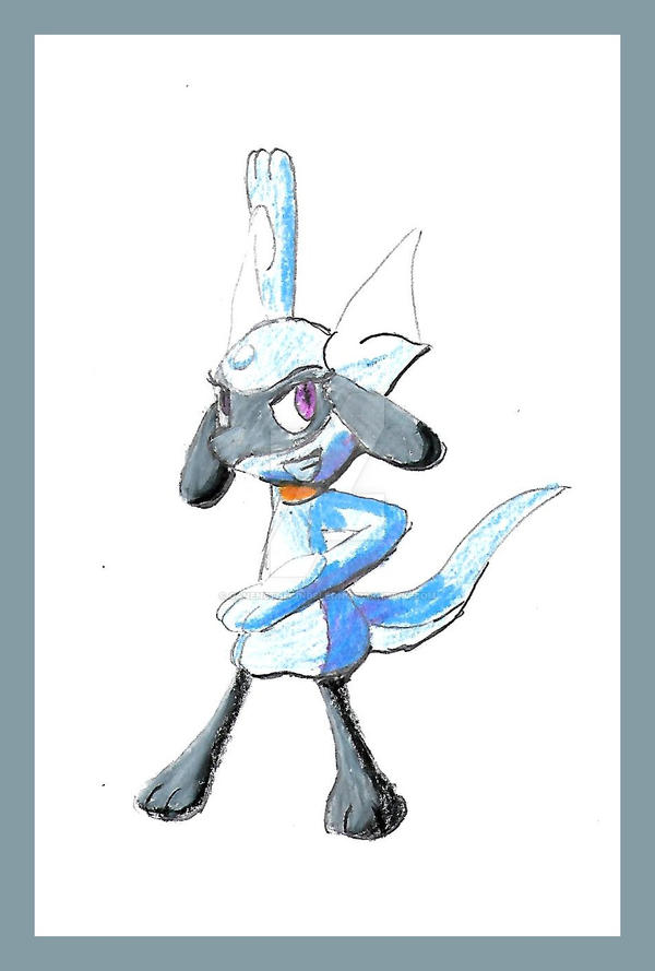 Riolu/Dratini Fusion by GaneneTheCindeleon on DeviantArt
