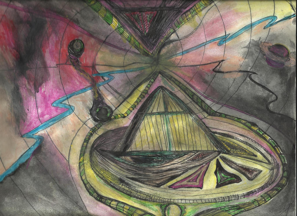 The Merging of the Two Universes by CosmicThings on DeviantArt