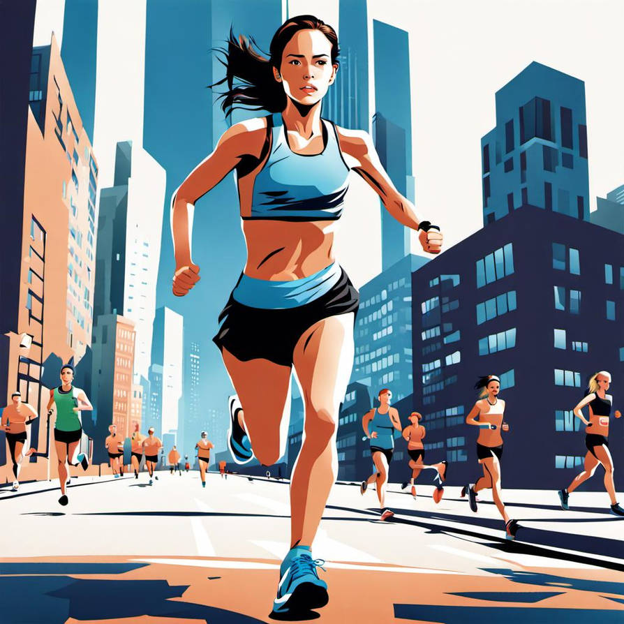 Girl Rumi Running Running Girl by irenesirens12 on DeviantArt