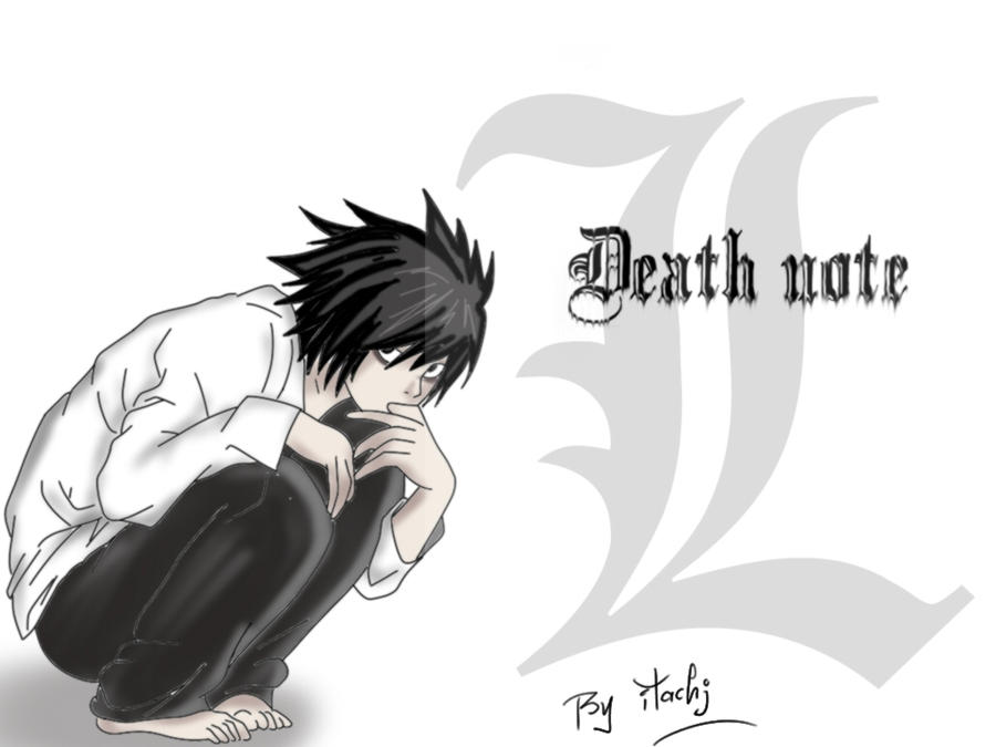 Deviantart La Note L Death note by Itachj on DeviantArt
