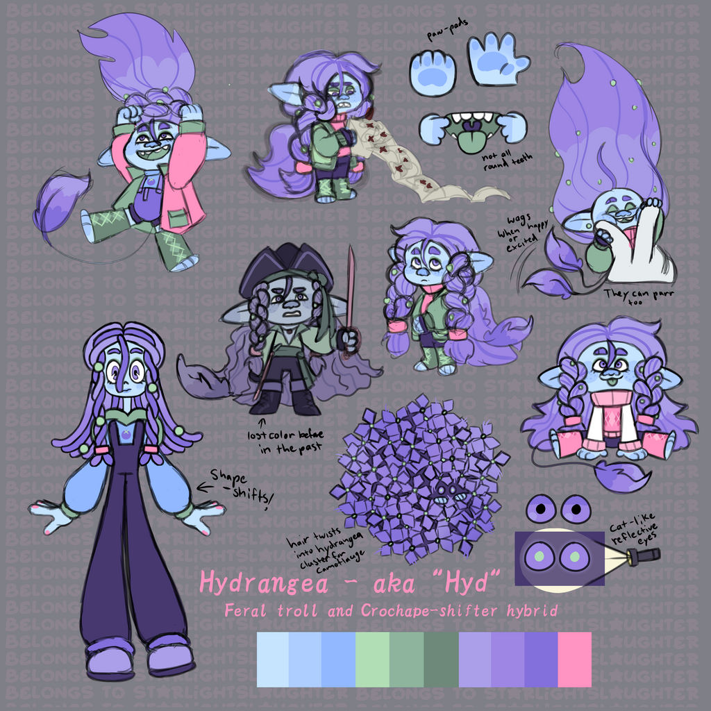 Mount Rageon Inklings Hydrangea by Starlightslaughter on DeviantArt