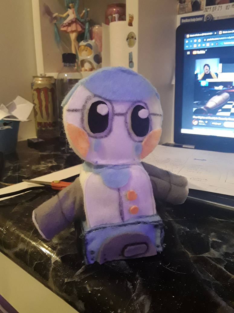 Map Bot Buff fnaf map bot plush (free pattern in comments) by navickyte on DeviantArt