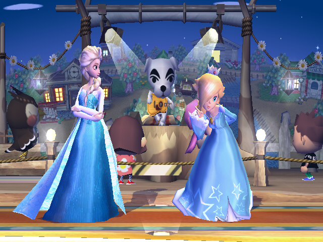 Elsa and Rosalina