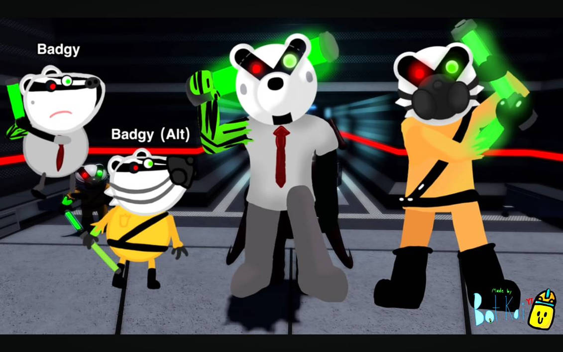 Badgy Roblox Piggy by ElyaneAsselin on DeviantArt