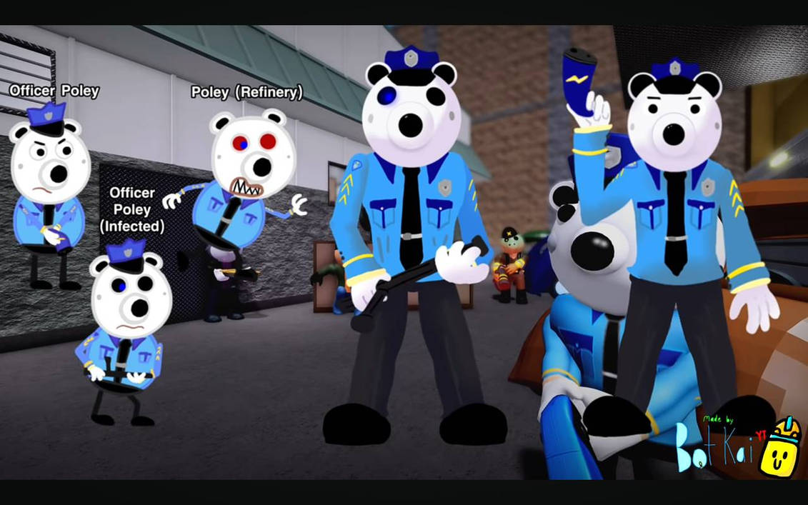 Poley Poley Polar Bear Roblox Piggy by ElyaneAsselin on DeviantArt