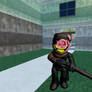 Soldier (?) From Piggy The Results Of insolation 