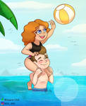 .:COM:gokhan16 - Melissa and Milo Summer Fun:. by Blizzard-Chill