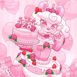 .:SL:Strawberry Birthday Splat:.