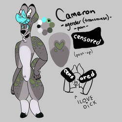 Cameron the gay as frick deer