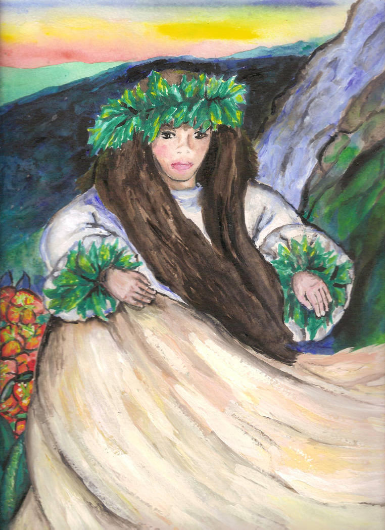 HULA DANCER by paneki on DeviantArt
