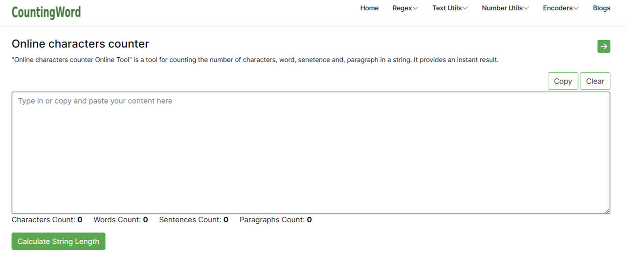 online character count tool by countingword12 on DeviantArt