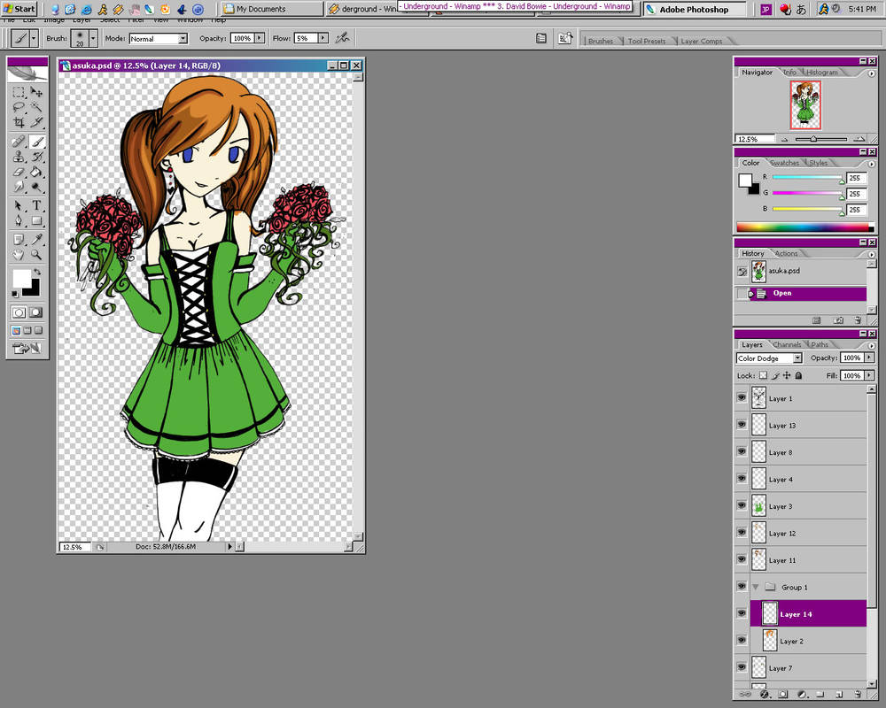 Asuka WIP by grimfairy138 on DeviantArt