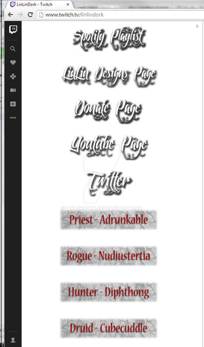 Buttons Design Screanshot by Linlindork on DeviantArt