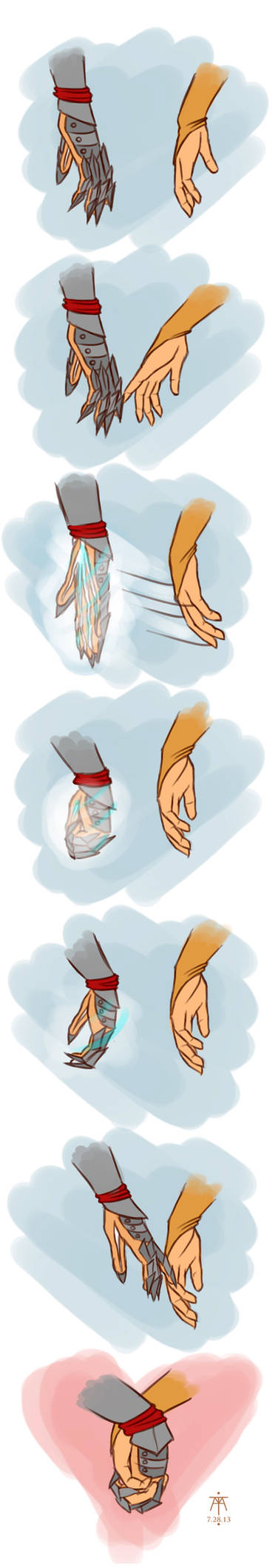 Holding Hands by Fastforwardmotion on DeviantArt