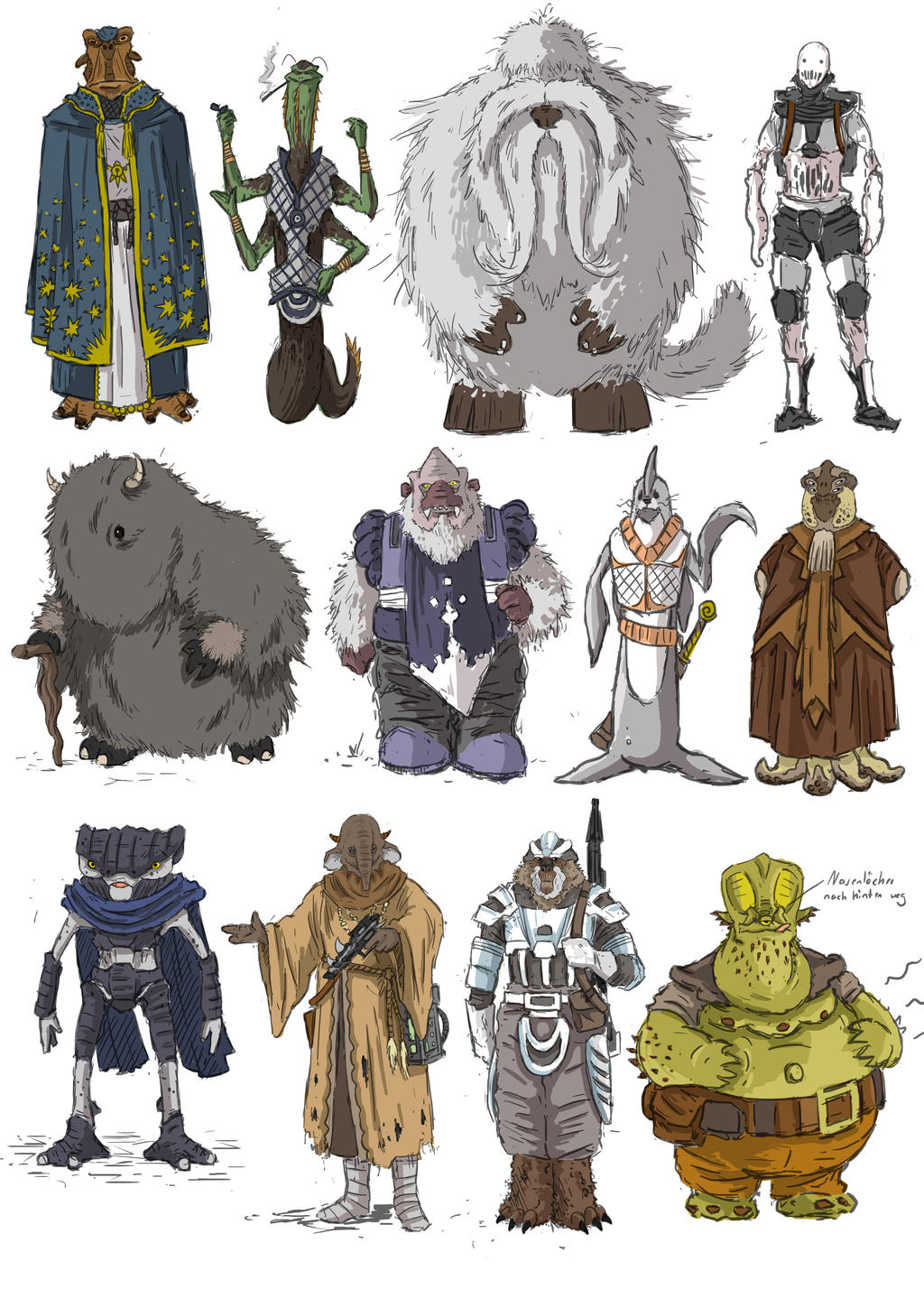 Deviantart Alien Types Aliens 01 by Kogane801 on DeviantArt