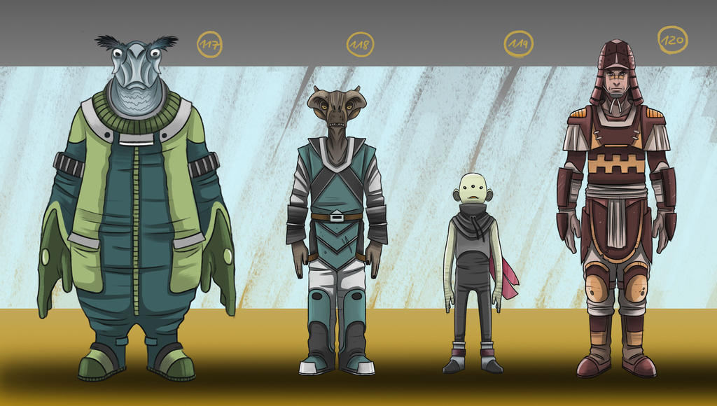 Aliens / Creature concepts 30 by Kogane801 on DeviantArt
