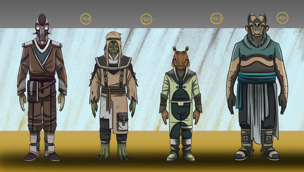 Aliens / Creature concepts 31 by Kogane801 on DeviantArt