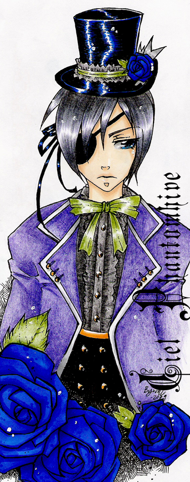 Ciel Phantomhive bookmark