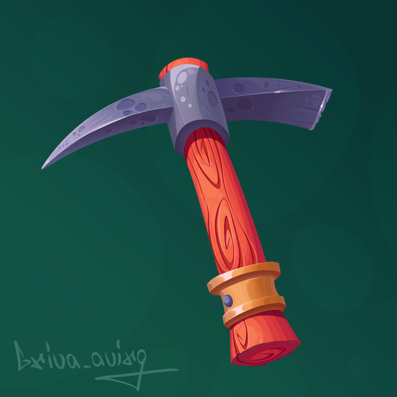 Pickaxe by Griva-avirg on DeviantArt