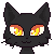Black Cat Icon : F2U by Ailouria