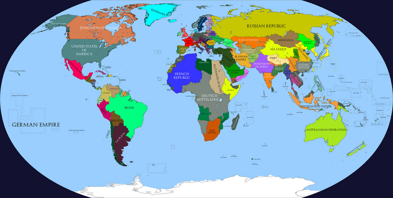 Kaiserreich map HOI4 by BeignetBison on DeviantArt