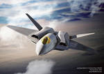 Lockheed Martin F-41 Gray Ghost by BeignetBison