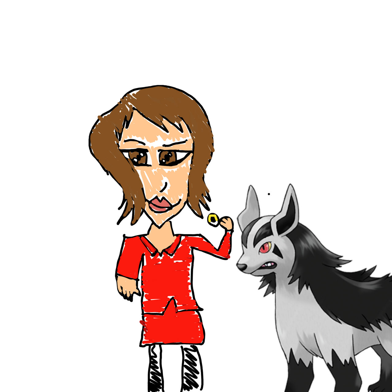 Bryce tankthrust and her mighyena by furryfolf on DeviantArt