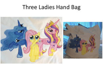 Three Pony Ladies Handbag