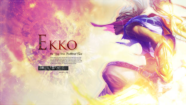 Ekko - League of Legends Wallpaper