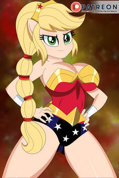 Applejack Wonder Woman Commission